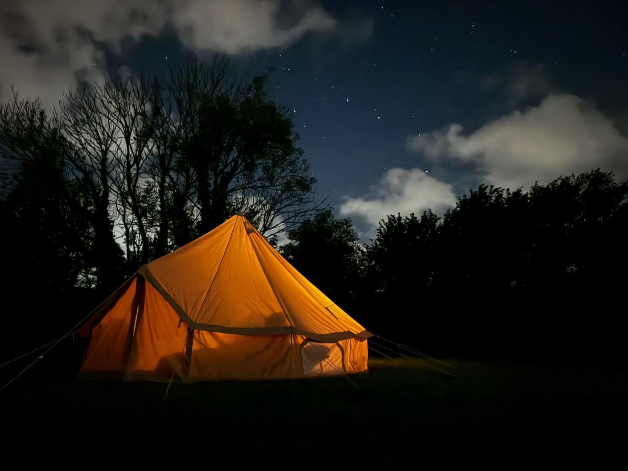 Fully Furnished Bell Tent 1 St Austell Exterior foto